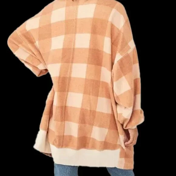 NWT Free People Benji Cardi / Camel Combo - Picture 4 of 14